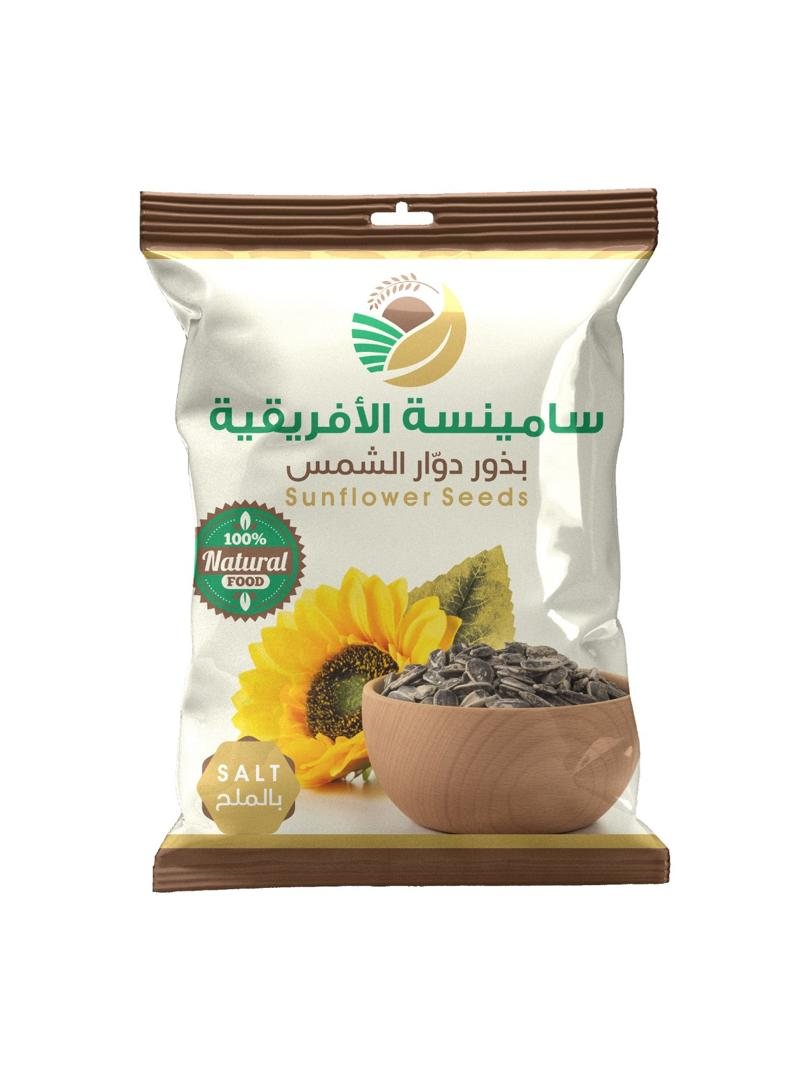 بذور دوار الشمس المملحة من مكسرات الأفريقية